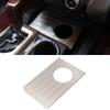 For Toyota Tundra 2014- Car styling Stainless steel Silver/Black Car Gear Shift Panel Frame Cover Stickers Car Accessories