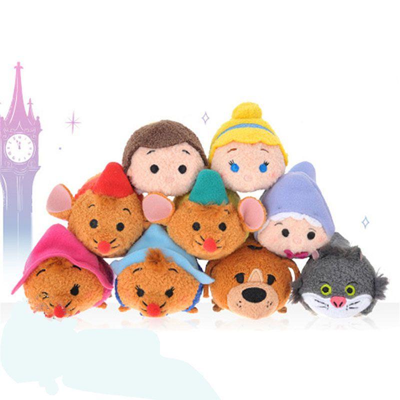 New Plush Doll Mini Toy Tsum Tsum Winnie The Pooh Toy Story Little Mermaid Adorable Design