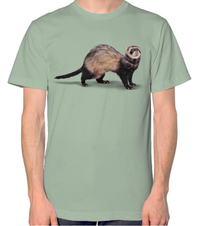 Ferret T-Shirt Men Women Unisex Top S