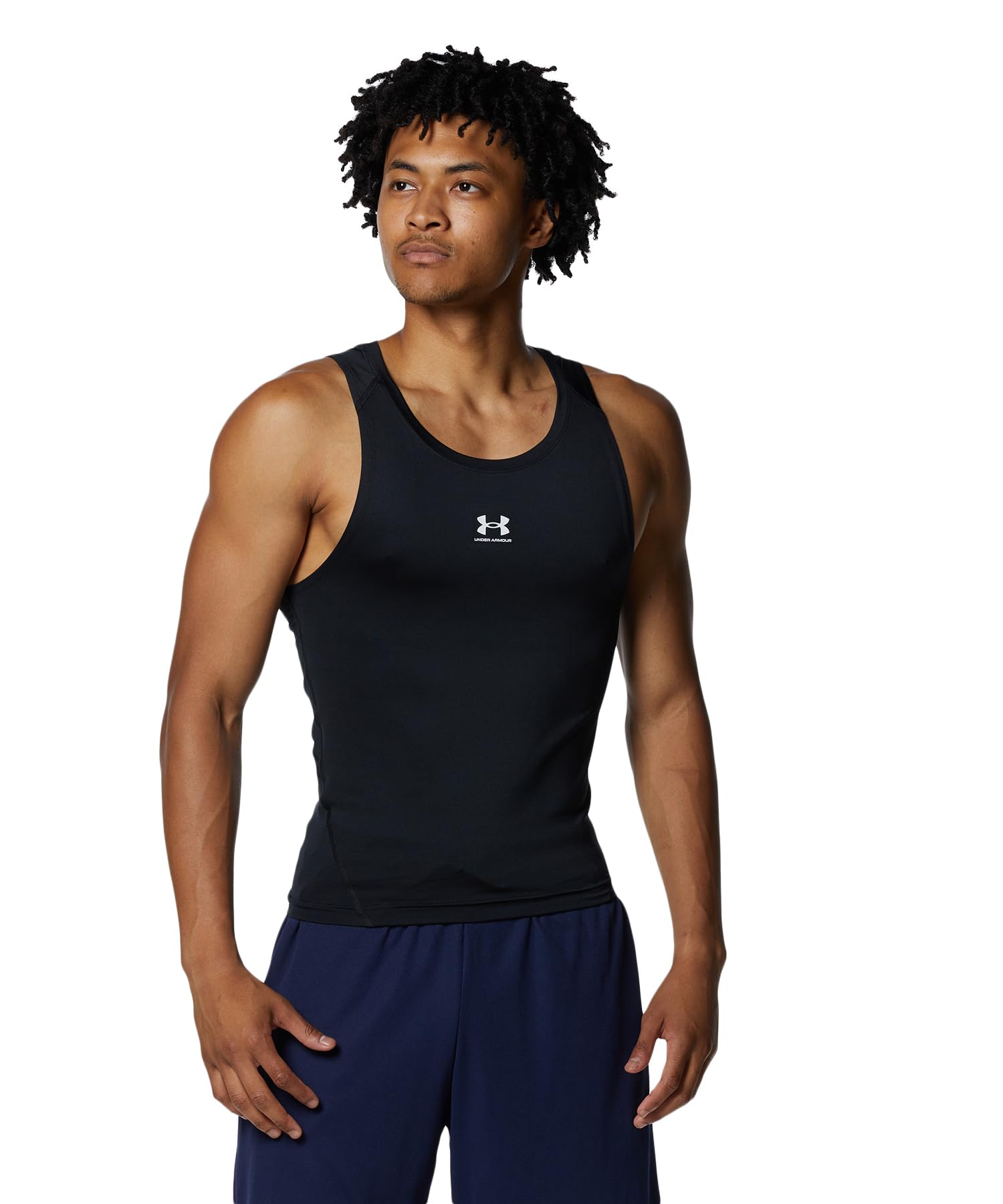 

Under Armour UA Компрессионная майка без рукавов Heat Gear чёрный