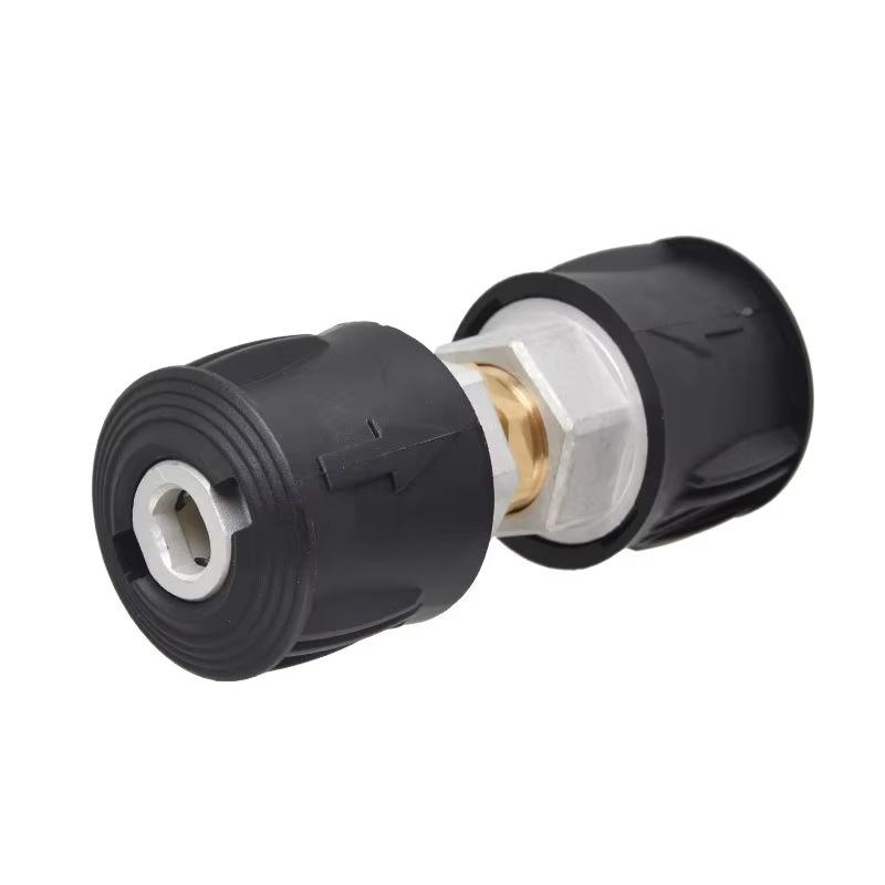High-Pressure Washer Extension Fitting for Karcher, Lavor, Bosch Car Wash Hose Connector