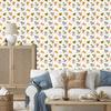 Animals Wallpaper White, Light Gray, Cream and Beige 50x1000