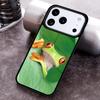 Frog Tropical Rain Forest Phone Case for iPhone 17 16 15 Pro Max Air 14 13 12 11 Plus Shockproof Cover