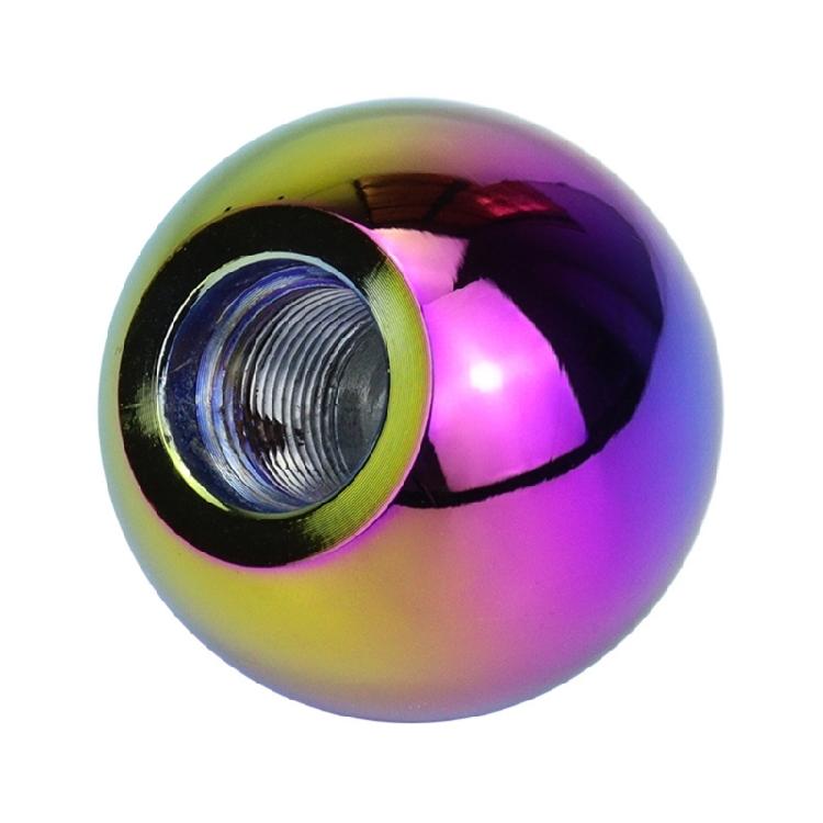Round Ball Shifter Knob Universal for Various Cars Aluminum Ball Gear Shifter Knob Ergonomic Shape Comfort Grip