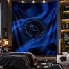 Gobelin wiszący na ścianę z nadrukiem piłkarskim Sheffield Wednesday Tkanina do salonu Sypialni Wystrój domu