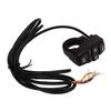 36V 48V Electric Bike Light Horn Switch IP54 Waterproof Control Switch for 22.2mm Handlebar