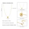 Combination Mangxing Titanium Steel Necklace Women'S Gold Versatile Pendant Chain Ornament Exquisite Simple Fashion Stainless Steel Clavicle Chain