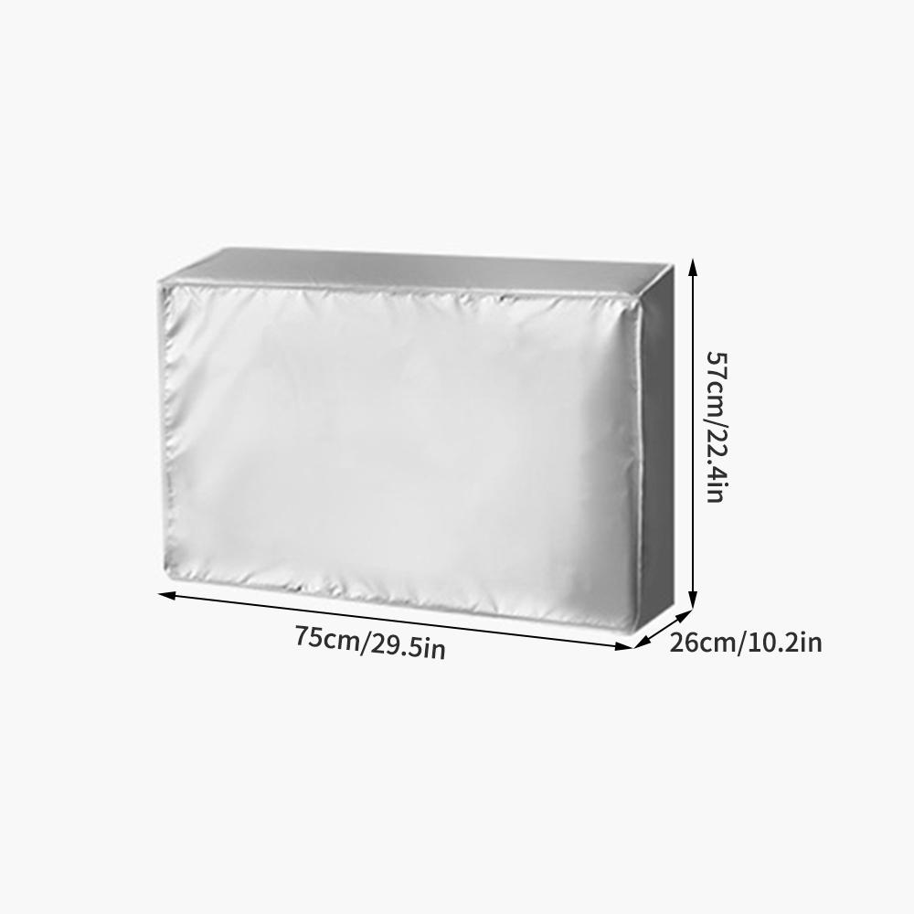 1PC Air Conditioning Cover, Outdoor Main Unit, Outdoor Unit Cover, Wall-Mounted Air Conditioning Wind Deflector, Dust Cover Cove