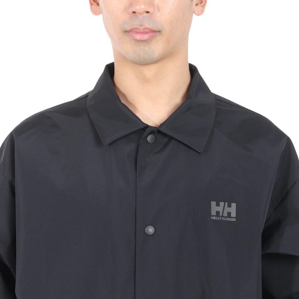 Helly Hansen Abt Coach Windproof and Size M Jacket, Breathable, Unisex, Black, (HH12374)