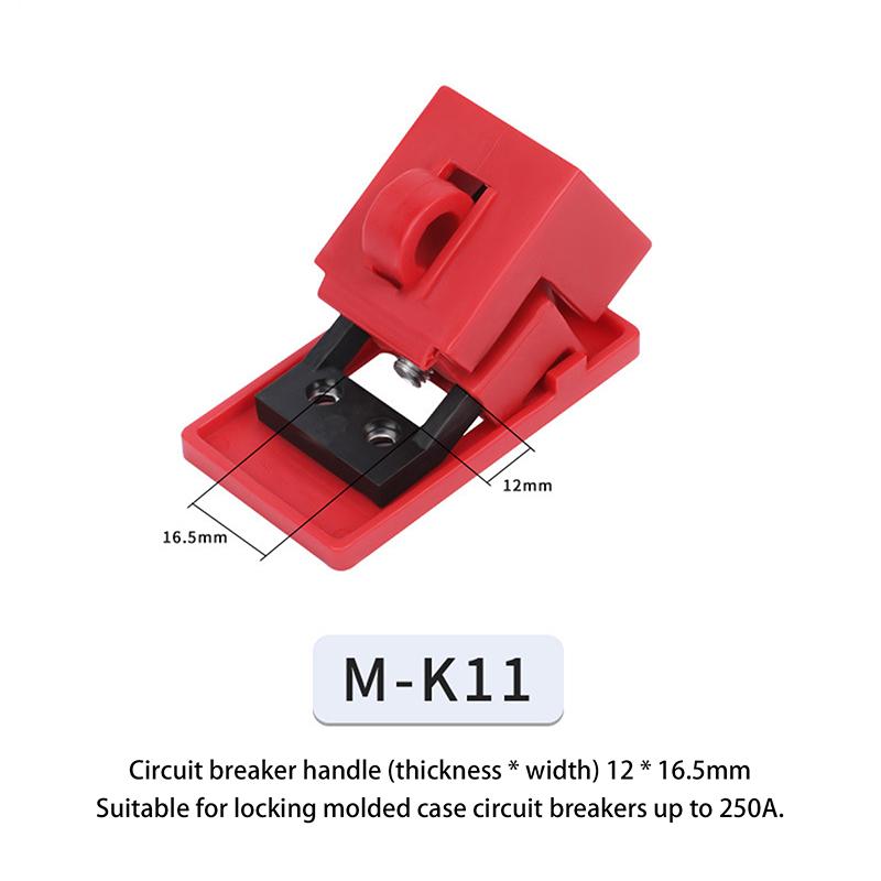 

[ZS]Clamp-on Moulded Case Circuit Breaker Lockout Device Isolation Appliance Electrical Power Blocked LOTO Safety Tagout Lockout
