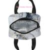 Marble-pattern Printed Tote Lunch Bag, Women's Insulated Bag, Clutch, Outdoor Picnic Storage Bag, Non-food Contact