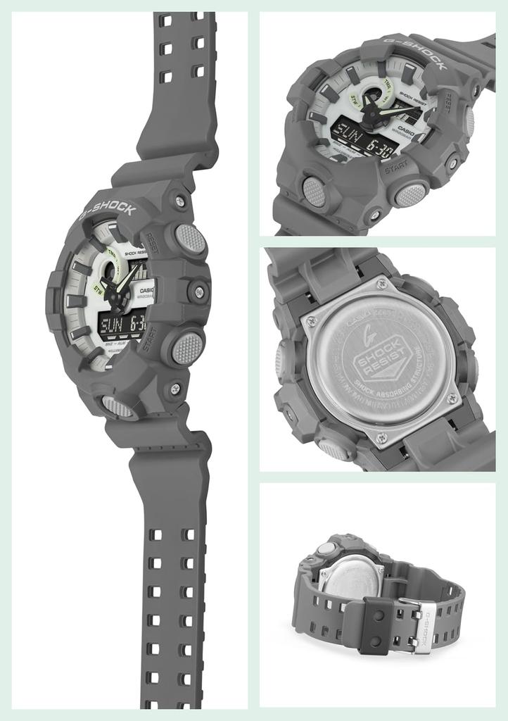 Ceas GLOW Series Grey [Casio] G-Shock []HIDDEN GA-700HD-8AJF pentru bărbați