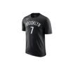 Dri-Fit NBA Brooklyn Nets Durant 7 Short Sleeve Black Men's BQ1515-016