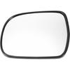 1 Pcs Mirror Glass Replacement for Toyota Tacoma 2005-2011 Left Side W/Backing Plate White No.8790904190