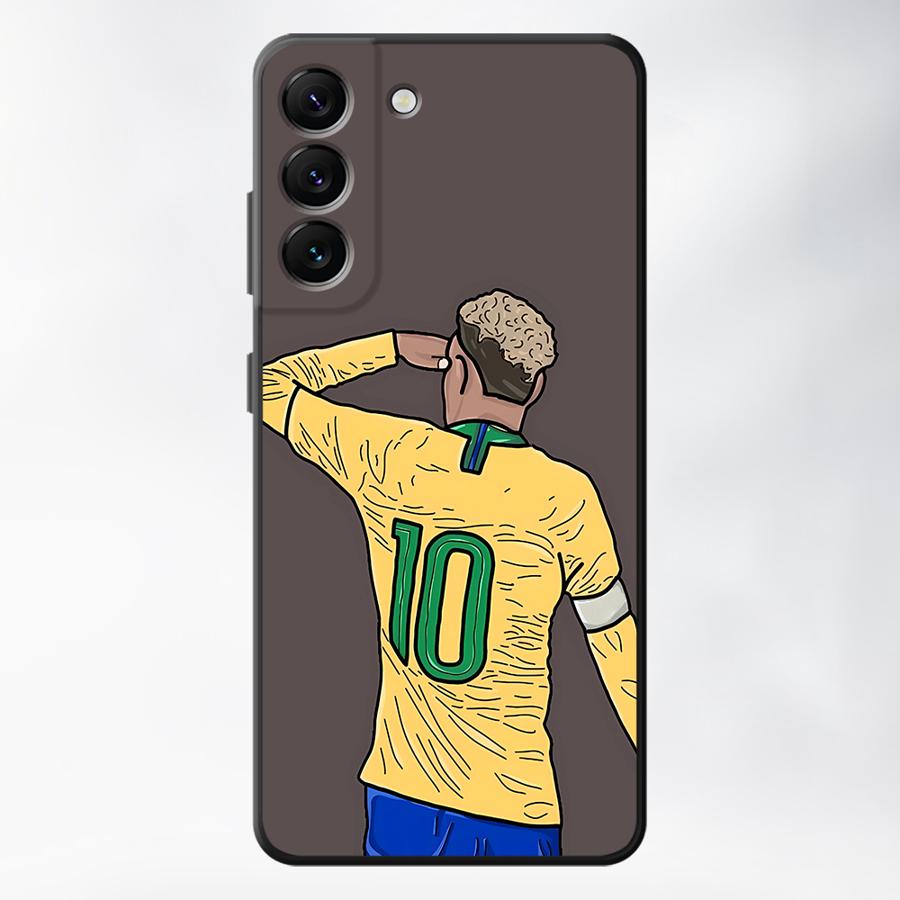 Football Star Digital Phone Case for Samsung Galaxy Note 20 Ultra 10 Plus 10 Lite 9 8 S10 S9 S8 Plus Soft Cover