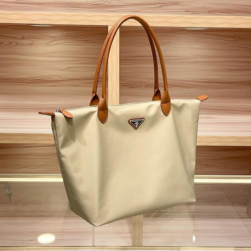 Niche Casual Tote Bag, Computer Bag, Simple and High-end Texture Handbag, Large Capacity