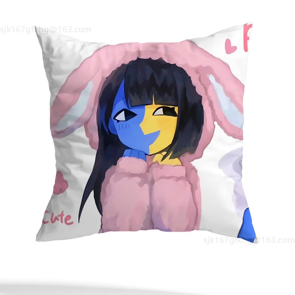 Ena Graphic Sthetic Pillow Case Pillow Case Living Room Sofa Cushion Cover Suitable For Home Bedroom Room Decoration