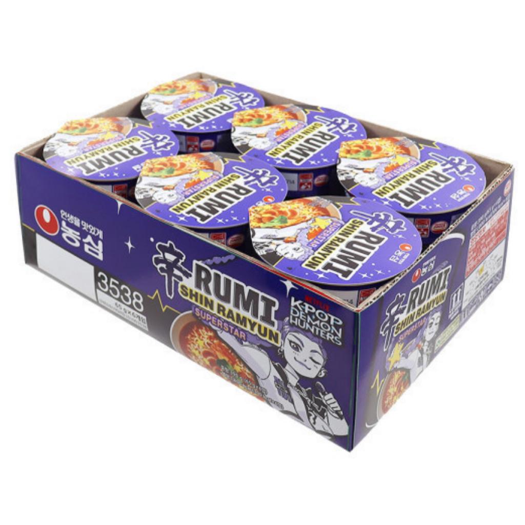 Nongshim K-Pop Dämonenjäger Shin Ramen Huntrix Edition 3 Arten