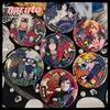 Itachi Naruto Sasuke Haruno Sakura Kakashi Peripheral Badge Brooch Tinplate Millet Pendant Japanese Anime Collectibles Cosplay