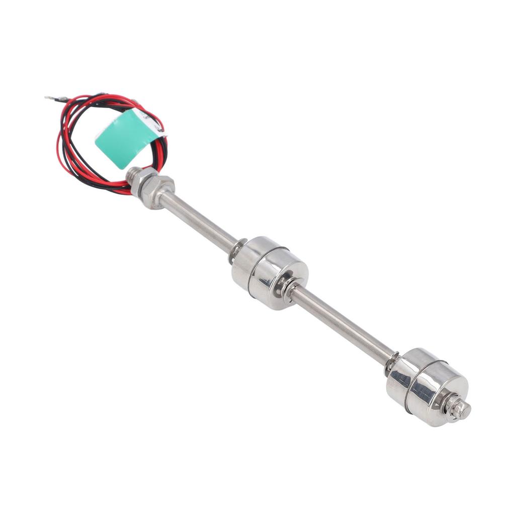 Czujnik poziomu wody z wyłącznikiem pływakowym 200 mm Wysokociśnieniowy ze stali nierdzewnej Podwójny pływak kulkowy Czujnik wyłącznika pływakowego