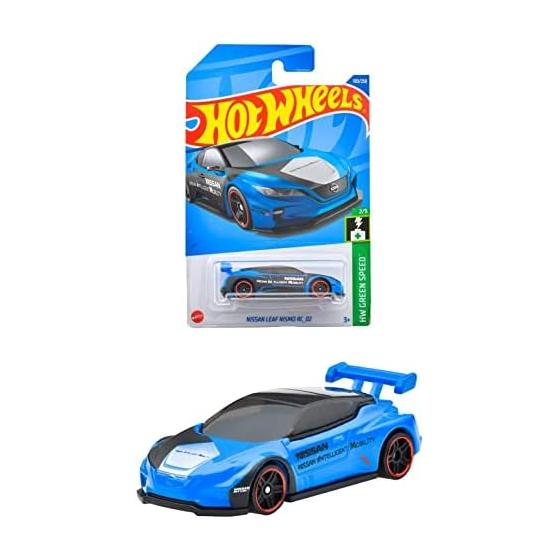 Hot Wheels Базовая машинка Nissan Leaf Nismo RC_02 [от 3 лет] HHF49 Синий