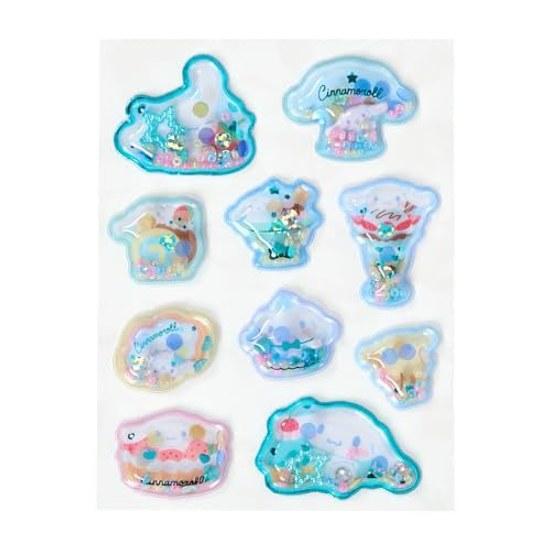 Sanrio Beaded Puffy Stickers Cinnamoroll Recommended Age 3 Years Up 226629