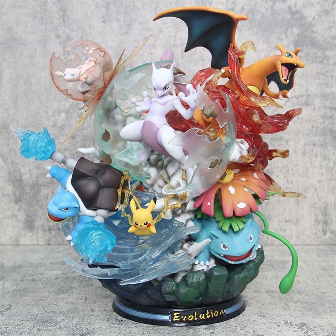 

[USED] Figure Mewtwo Pikachu Pokemon 40cm