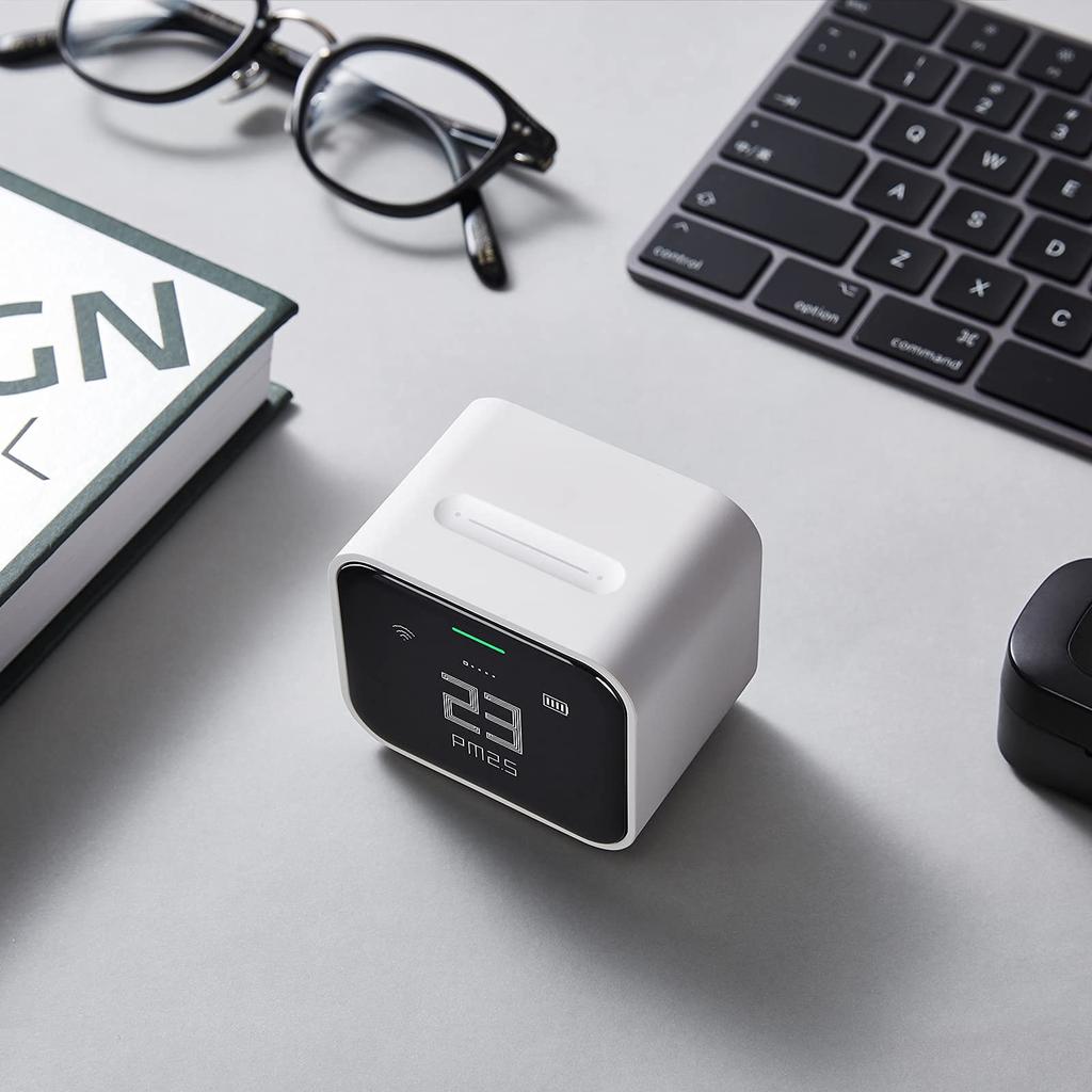 Qingping Lite Carbon Dioxide Concentration Meter CO2 Meter 5in1 Multifunctional Air Quality Detector CO2 Sensor Carbon Dioxide Meter Carbon Dioxide