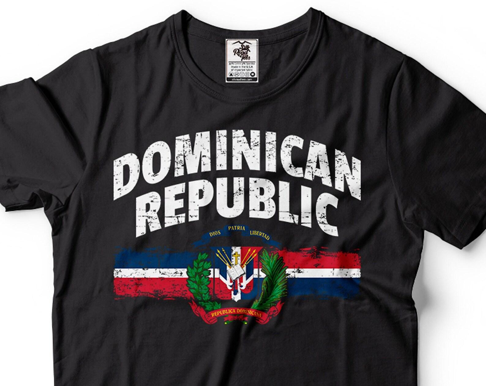 Dominican Republic Flag T-Shirt: Patriotic Unisex Tee L