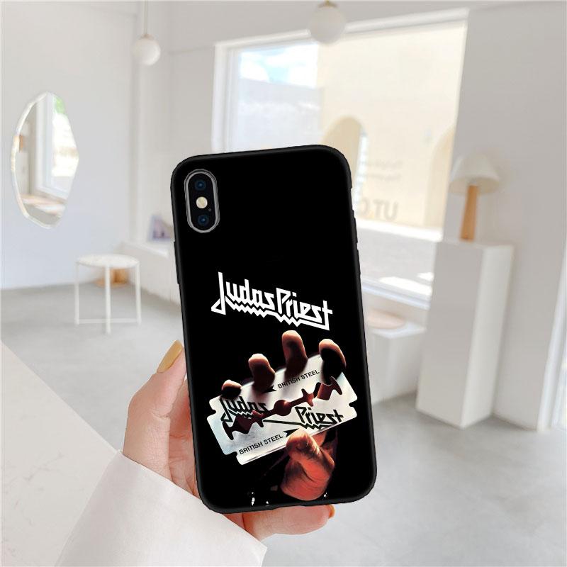CJ69 J-Judas P-Priest Soft Shell Phone Case for Redmi Note 10 11 12 Pro Max 10S 10C 10T 11A 11S 12S 12C