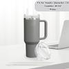 40oz Cup Lid  Ice   Resistant Cup Lid  Silicone Cup Lid  Car Cup Lid  Automotive Cup Lid     Clear White