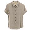 Made In Italy Overall Handle Short Sleeve Polo Shirt Women Used