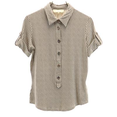 Made In Italy Overall Handle Short Sleeve Polo Shirt Women Used