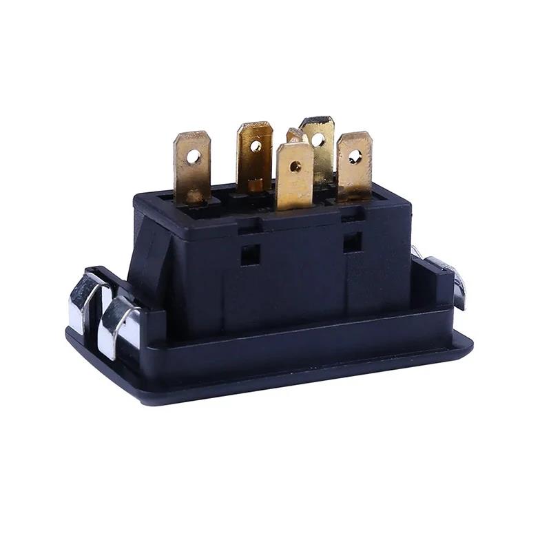 6pin 12-24v Car Electric Window Switch Button Cover Auto Power Controller Toggle Switch Auto Replacement Parts Switche Universal Switches4