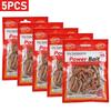 Lifelike Dry Lugworm Sandworms Fishing Lures Saltwater Freshwater Feeder Sea Fishing Worms Smell Soft Artificial Bait Lures