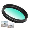 Junestar 40.5mm Gradient Filter Multilayer Coating Waterproof Gradual Colour Lens Filter for   Camera