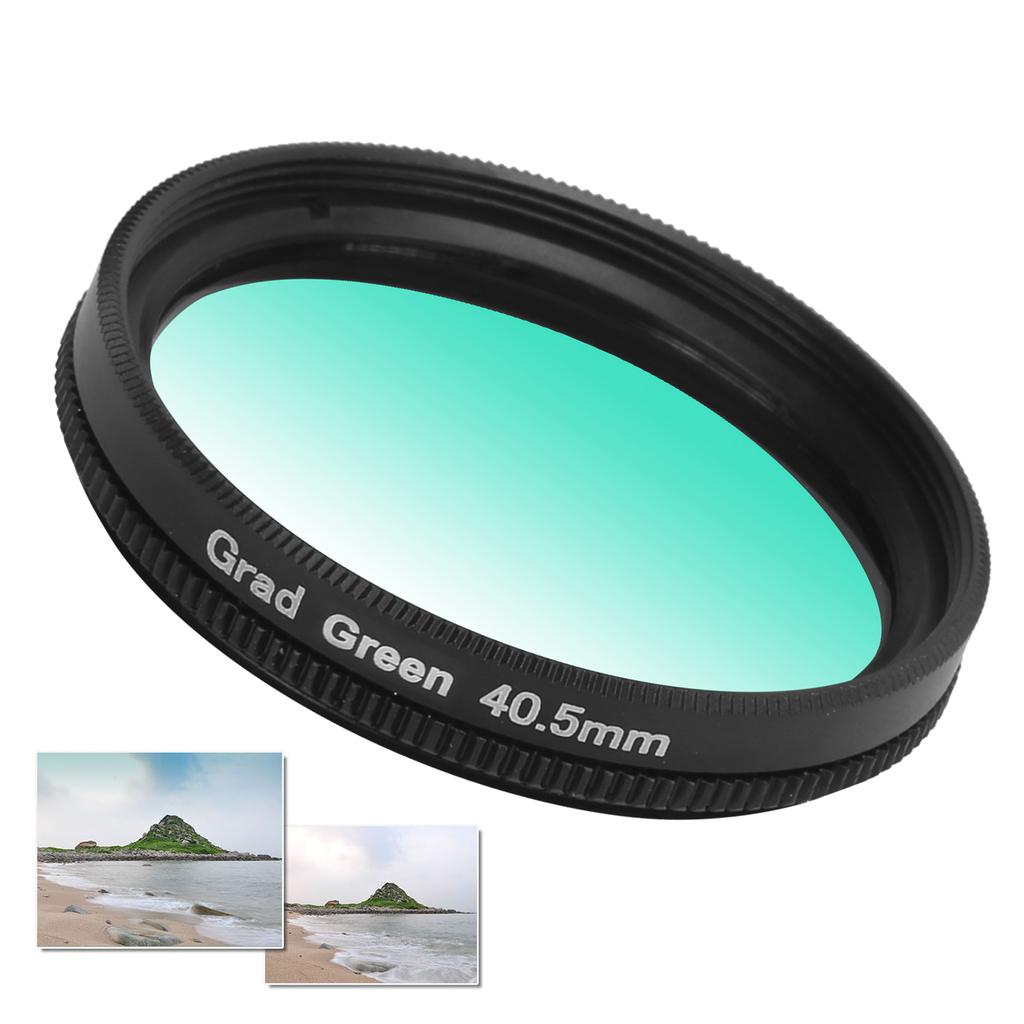 Junestar 40.5mm Gradient Filter Multilayer Coating Waterproof Gradual Colour Lens Filter for Camera