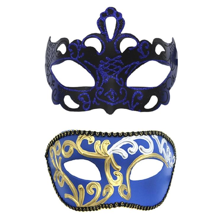 Half Face Masquerade Mask Couple Masquerade Mask Masquerade Costume Accessories For Women Men Masquerade Halloween Proms