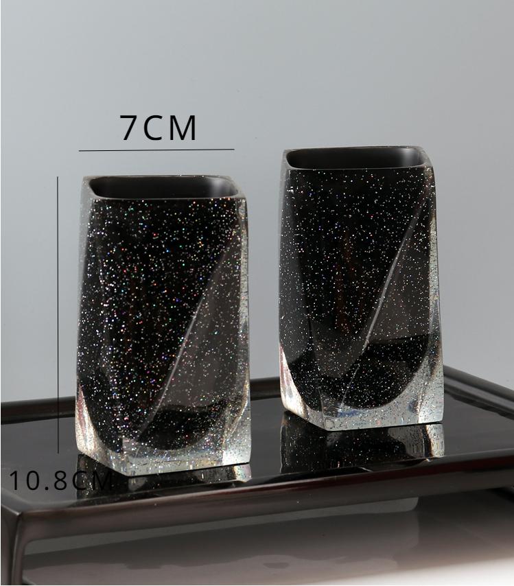 Resin Bathroom Toiletries Portable Soap Dispenser Soap Storage Rack Toothbrush Holder Mouthwash Cup Hotel Bathroom Decoration