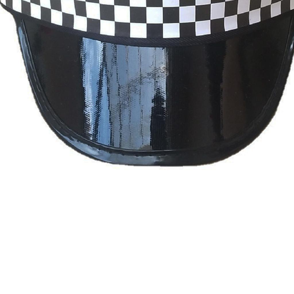 Cosplay Cab Driver Hat for Female Taxi Driver Cap Bachelorette Party Costume Large Brim Uniform Cap Role Play Headwear