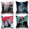 L-Life Is Strange Game Pillow Case Square Double-Sided Printing Short Plush Sofa Cushion Cover Bedroom Bedside Pillow
