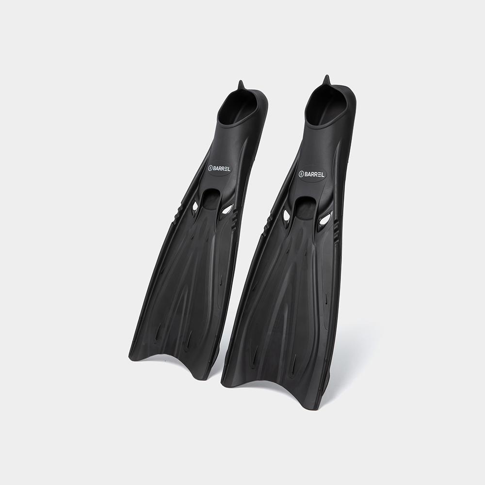 BARREL Basic Snorkeling Fins Black (B4Suadv003Blk)