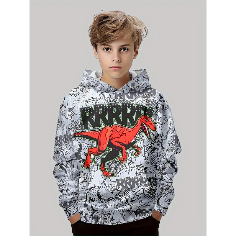 Children's Clothing Casual Versatile Sweatshirt Fashion Printed Comfort Hoodie Sweatshirts Boys