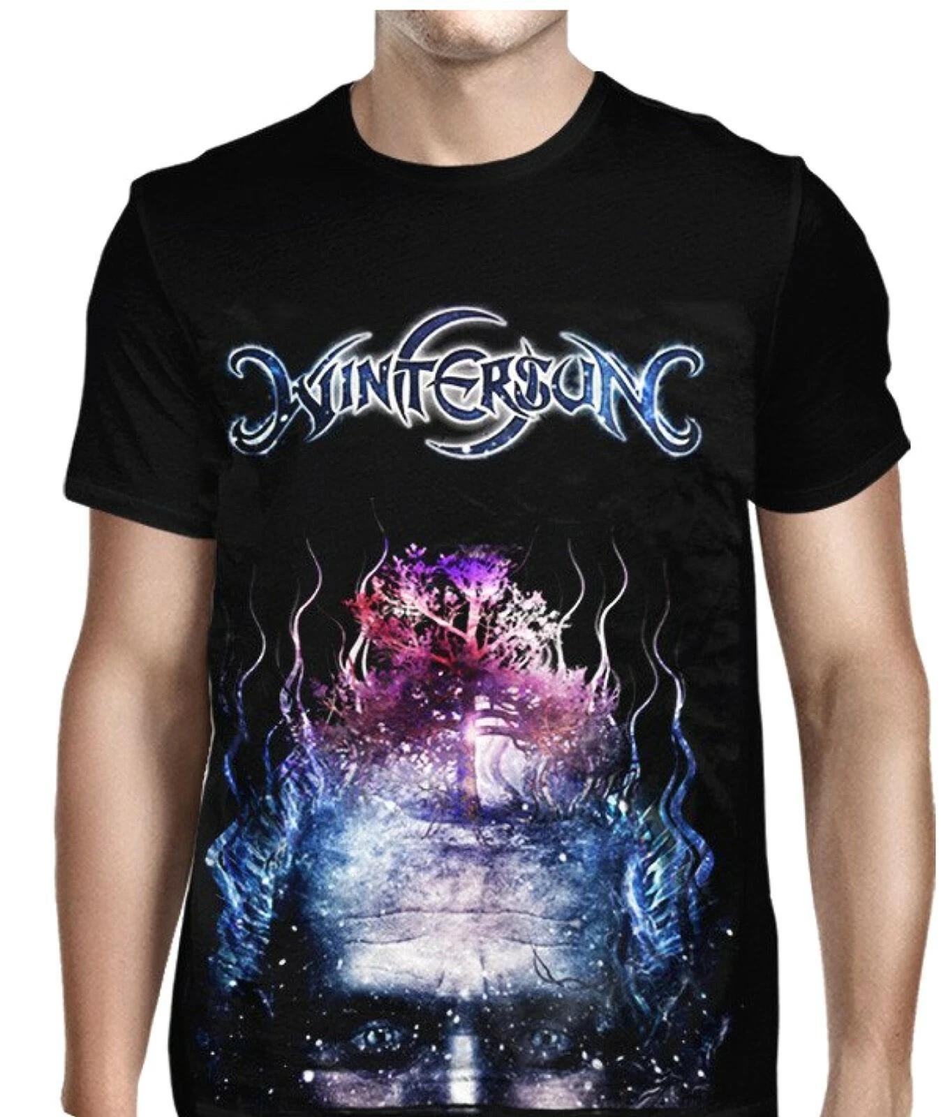 WINTERSUN cd cvr TIME I Official SHIRT LAST XXL 2X New ensiferum OOP S