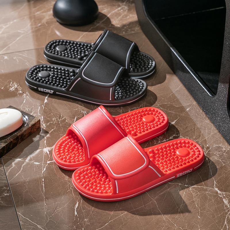 Massage Sole Home Shoes Women's Soft-soled Anti-slip Cooling Slippers