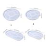 Handcraft Own Resin Tray with This Flower Sturdy Silicone Mould Portable Accessory for Jewelry Dishes and Art Projects