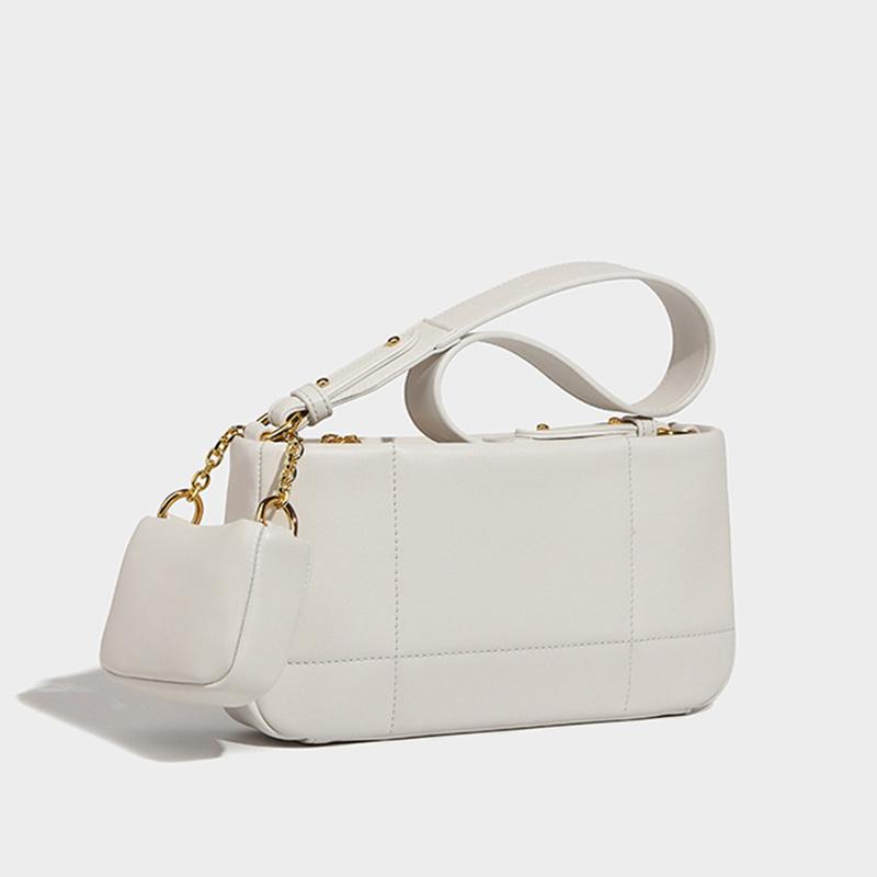 Модная простая женская кожаная сумка через плечо с застежкой-молнией Joker — фото 3