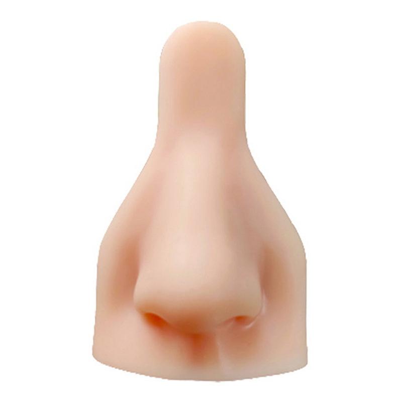 Měkký Silikonový Flexibilní 3D Trojrozměrný Model Nosu Pro Nácvik Piercingu Vystavení Šperků Nosního Kroužku Model Piercingu
