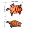 Artificial Polyresin Aquatic Sea Turtle Tortoise Aquarium Ornament Fish Tank Decoration Turtle Decor Turtle Pet Toys Mini Home