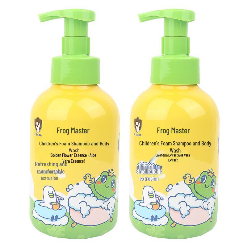 Frog Prince Kids 2-in-1 Foam Shampoo & Body Wash (2x500ml)
